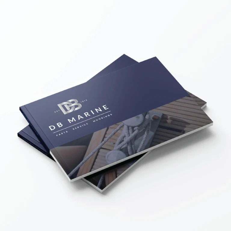 DB Marine branding and website design