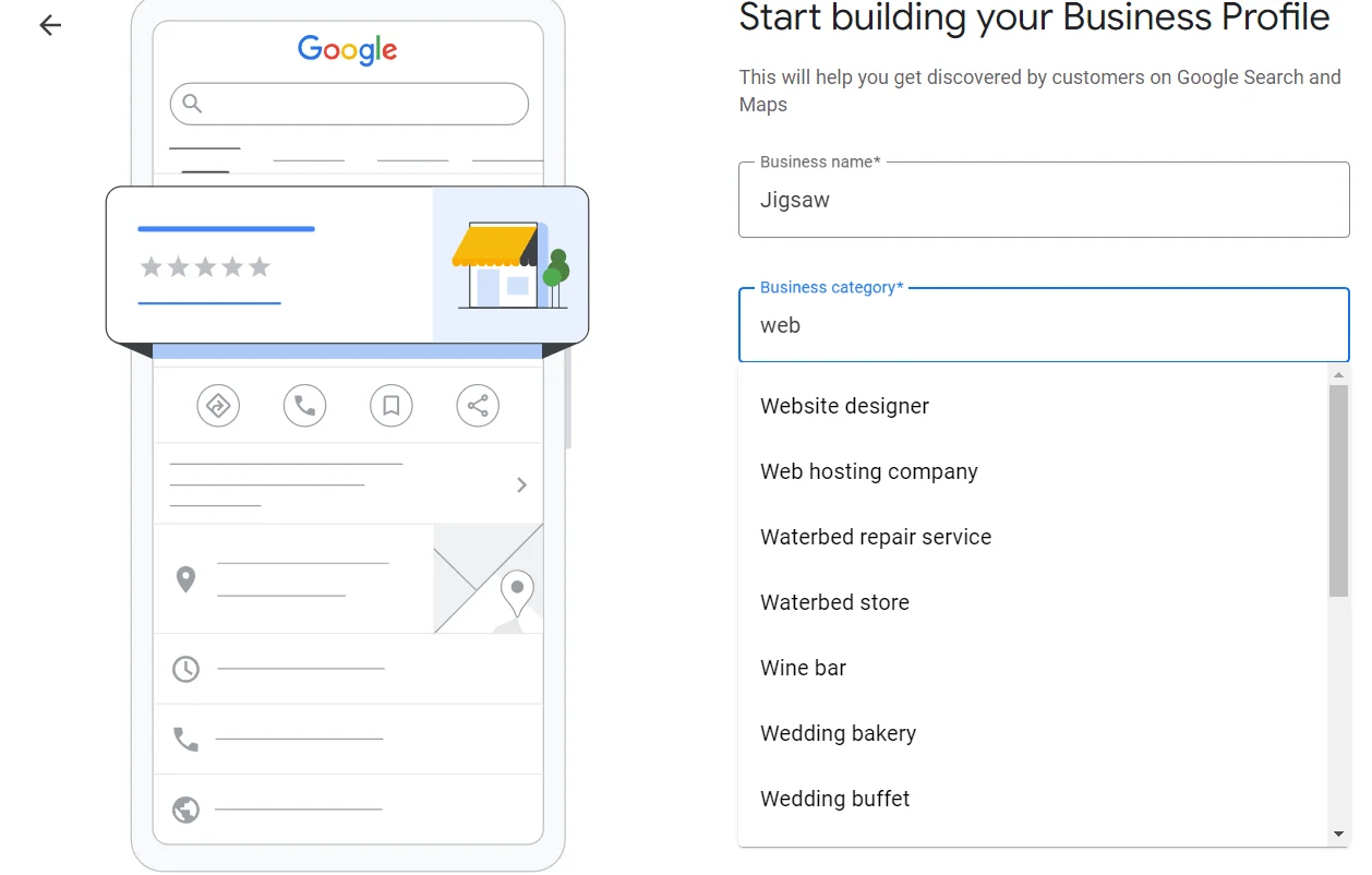 How To Set Up A Google My Business Page step 3