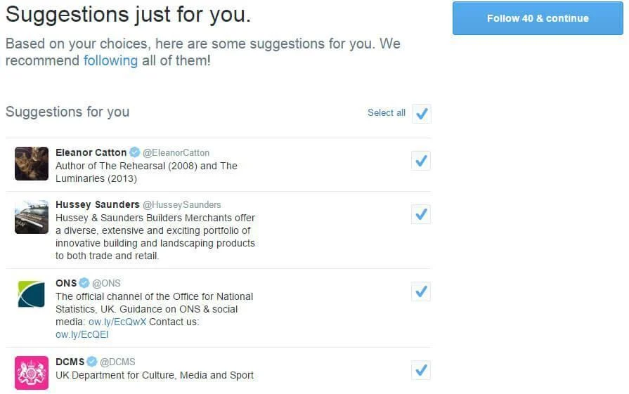 How To Set Up A Twitter Account step 2