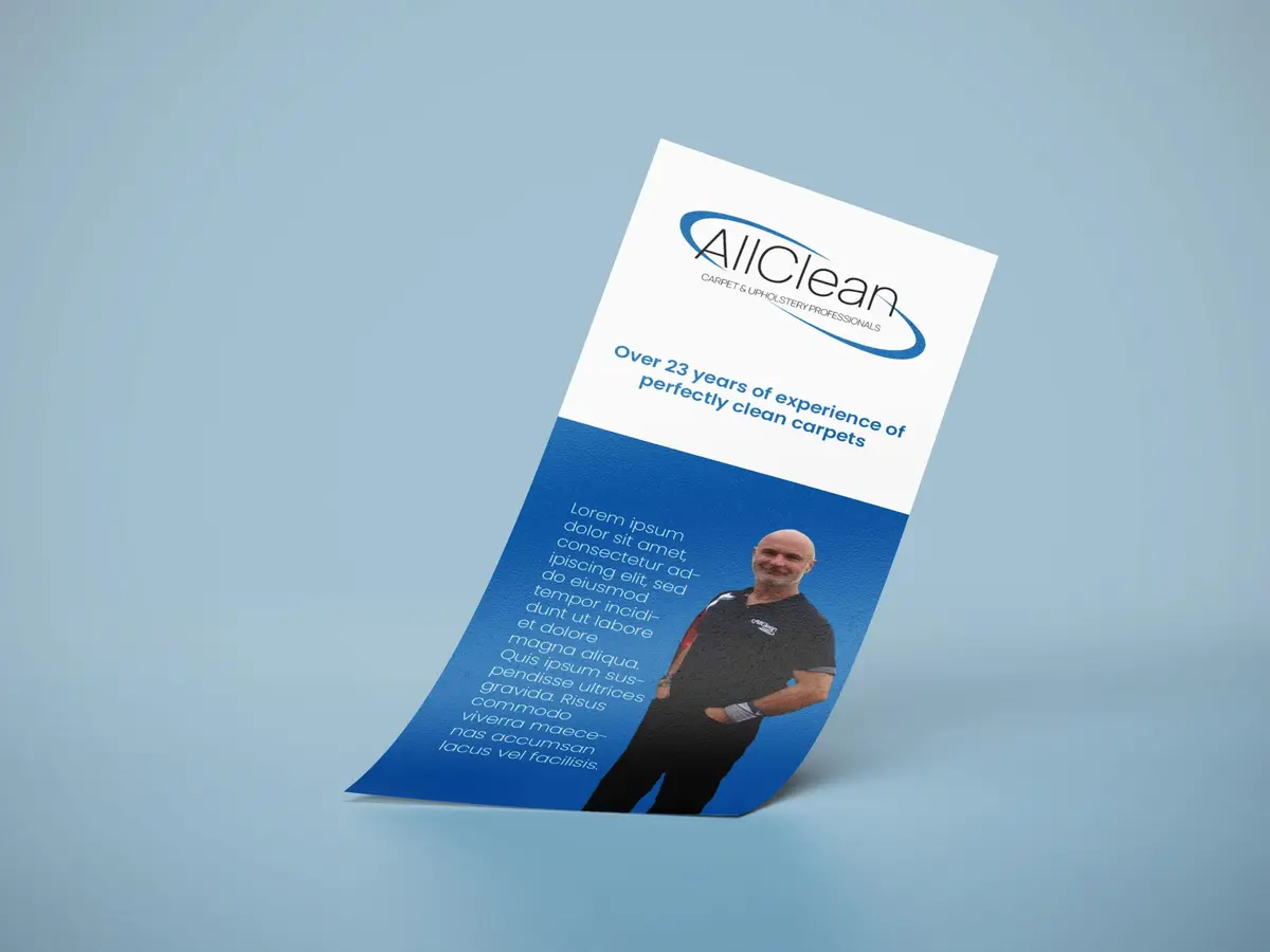 Allclean Flyer Design