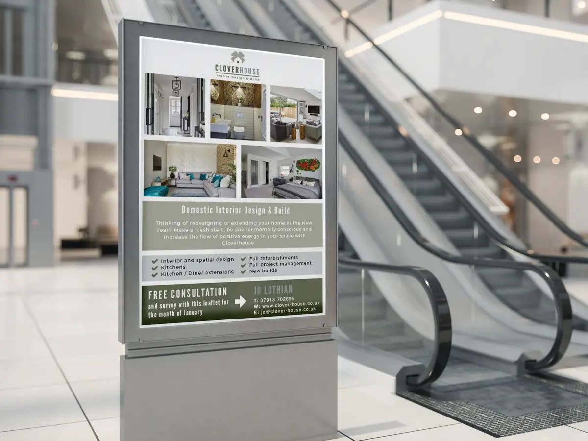 Cloverhouse Interior Design Branding