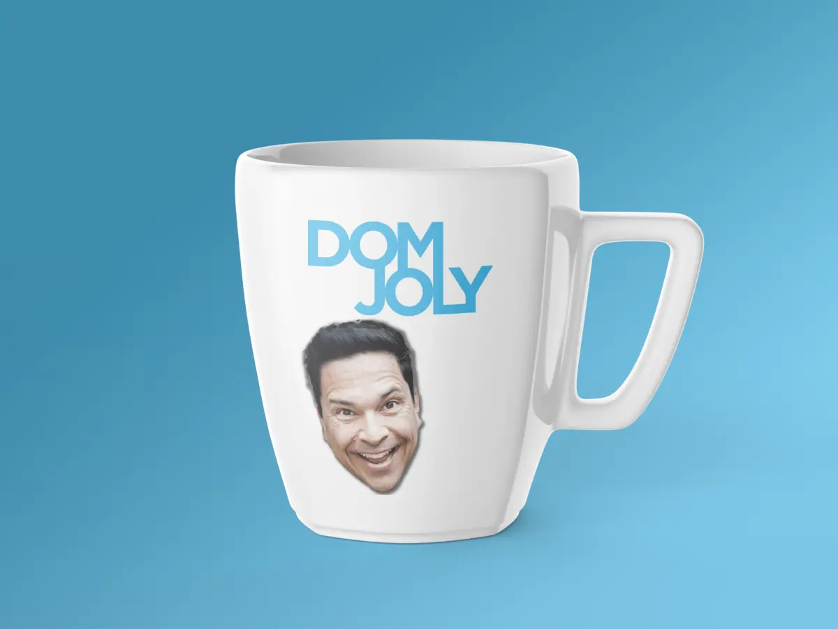 Dom Joly Branded Mug
