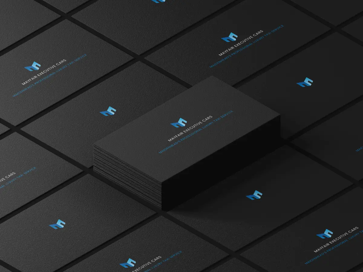 Mayfair Executive Cars Business Cards