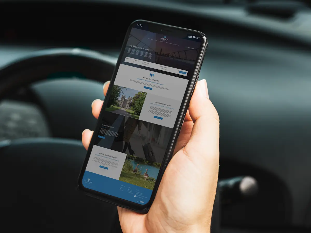 Mayfair Executive Cars Mobile Booking