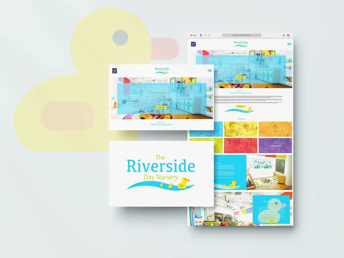 Riverside Day Nursery Nursery Branding