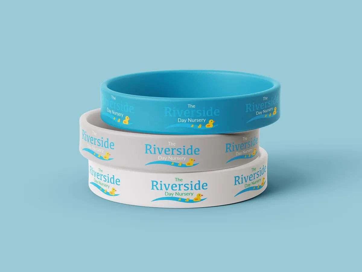 Riverside Day Nursery Branded Wristbands
