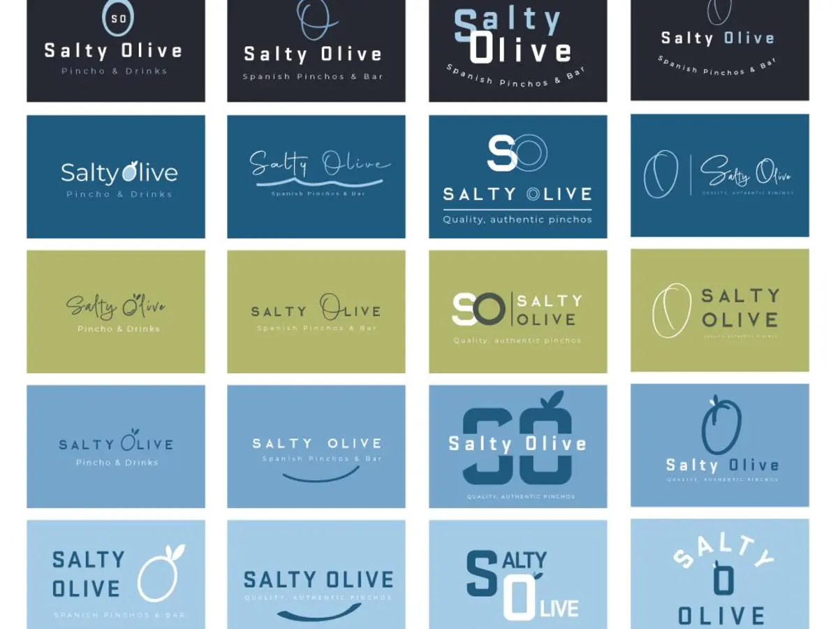 Salty Olive Logo Development