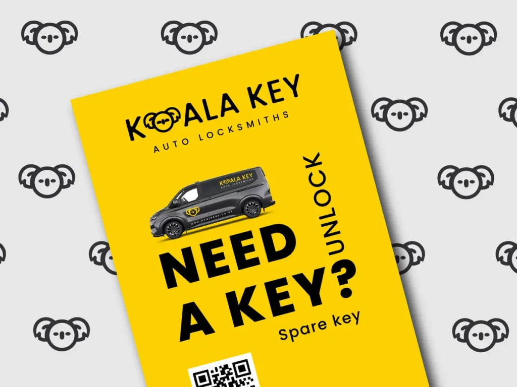 Koala Keys promotional flyer design