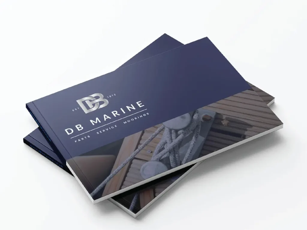 Marine Company Brochure Design 1