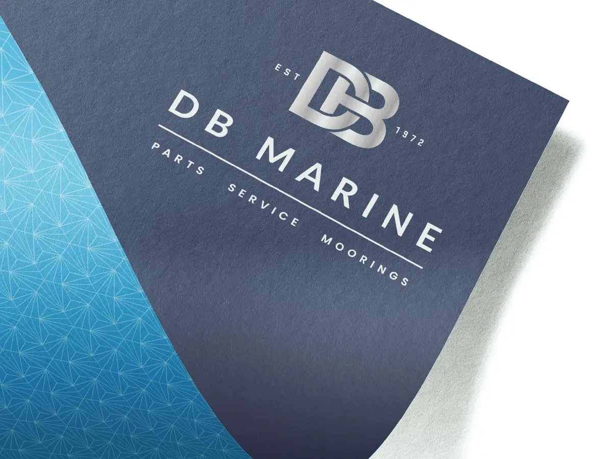 Marine Company Business Card Design 1