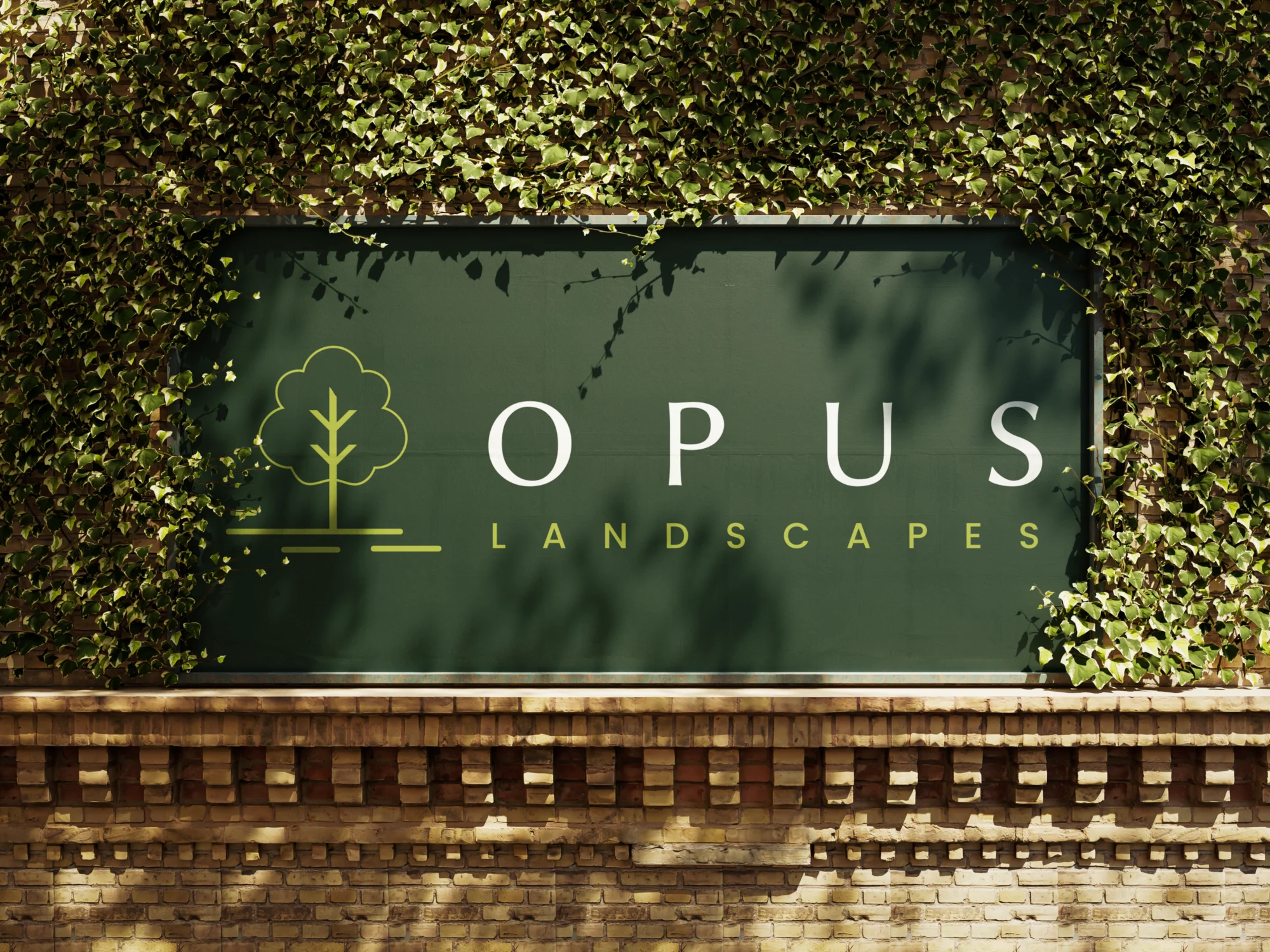 Opus Ivy Billboard for Logo Design